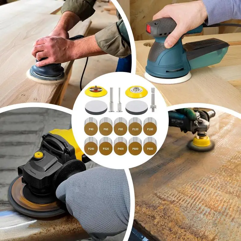 Насадка для шлифовальной машинки 107 шт. 3 дюйма