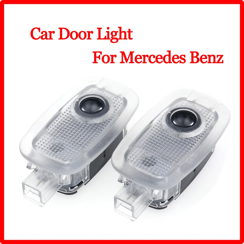 

Автомобильный светодиодный дверной проектор, лазерная лампа для Mercedes Benz S Class W221 AMG Vito W447 W640 CL C216, автоаксессуары