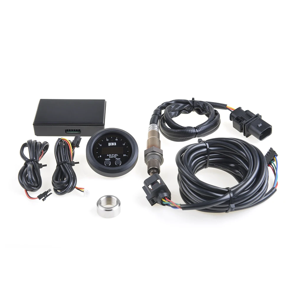 

Широкополосный датчик соотношения воздуха и топлива, 12 В, широкополосный комплект, светодиодный цифровой дисплей с широкополосным датчиком