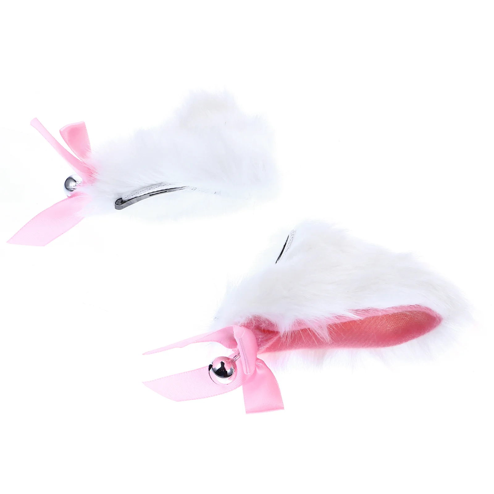 Пушистый кот головной убор заколка для волос с ушками Loli милый зажим заколки