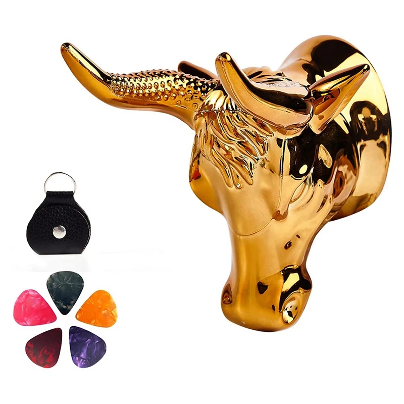 

Горячая новинка настенное крепление для гитары и подвеска для гитары с бычьей головкой для укулеле бас электрической акустической гитары б...