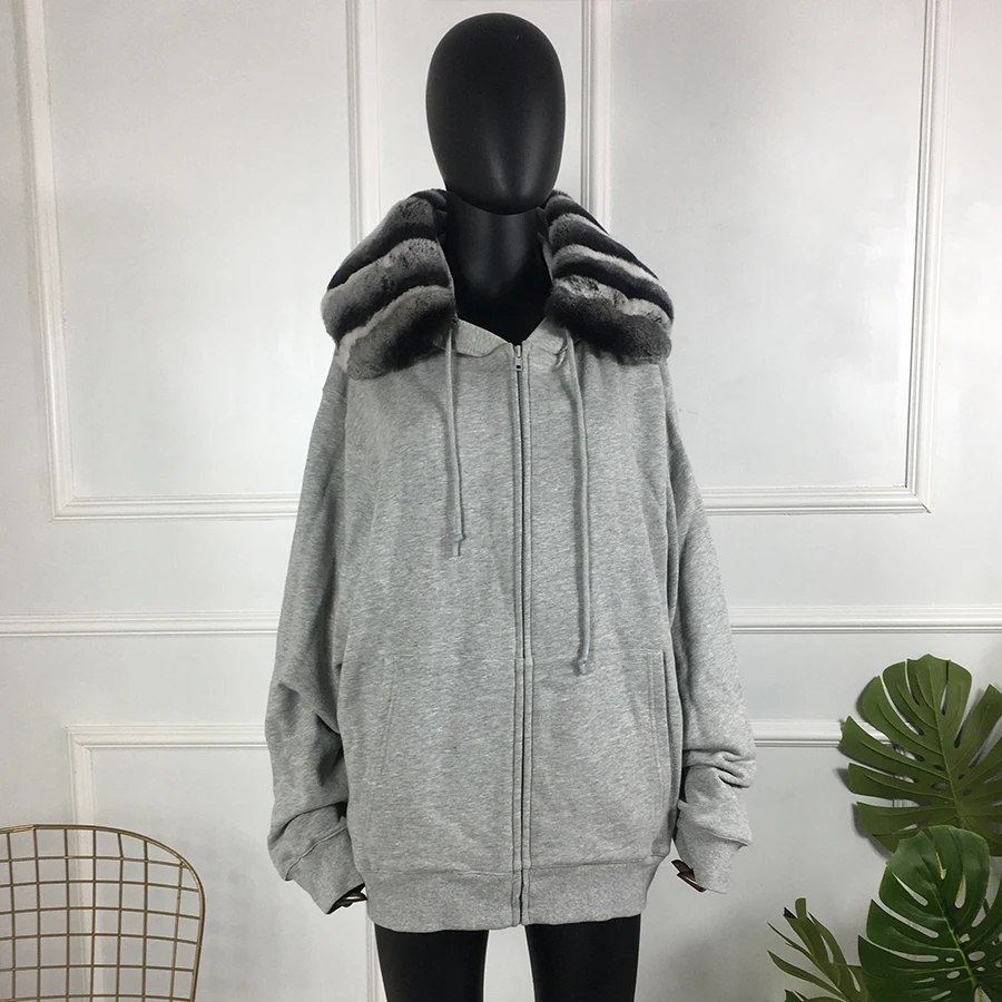 Женская толстовка на молнии искусственное пальто толстовки Повседневная