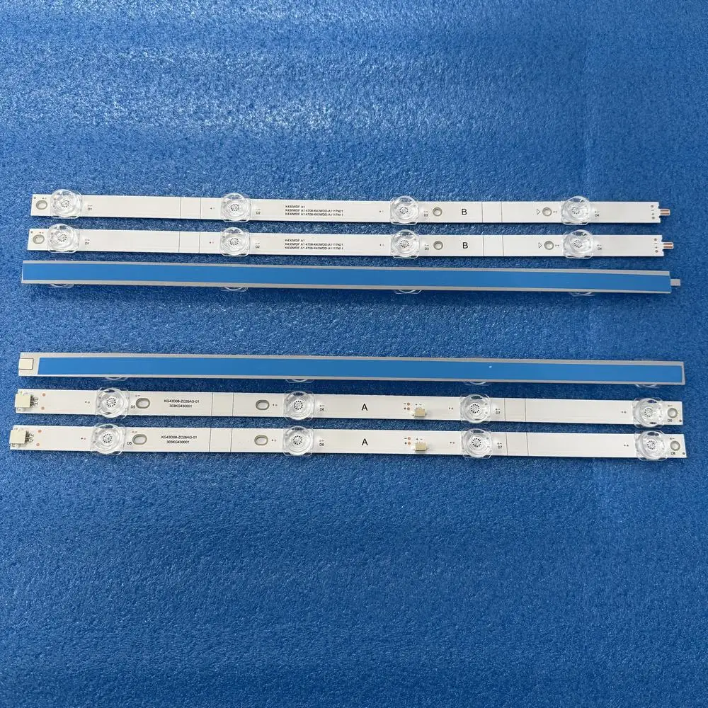 3 шт.компл. светодиодная лента 8LED для RCA 303 кг 430001   K430WDF A1 4708-K43WDD-A1117N11 RTR4360-E-US A1RHOR435 (art.: 3920cd2ed3a6a) - 3920cd2ed3a6a
