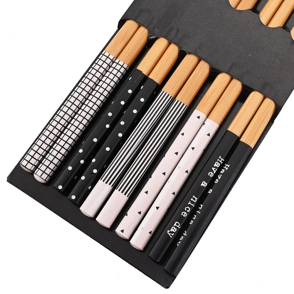 

5 пар бамбуковых палочек для еды Uniturcky