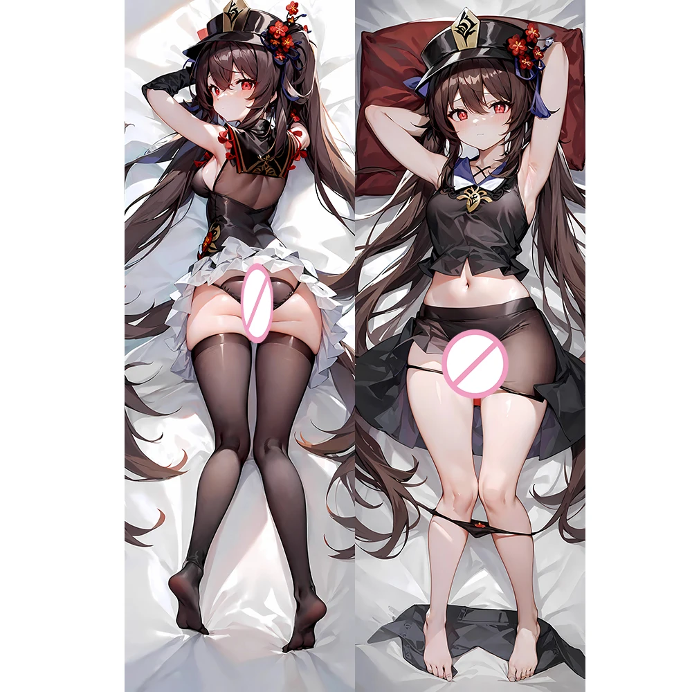 Аниме дакимакура наволочка Genshin Impact Hu Tao Сделай Сам индивидуальное домашнее