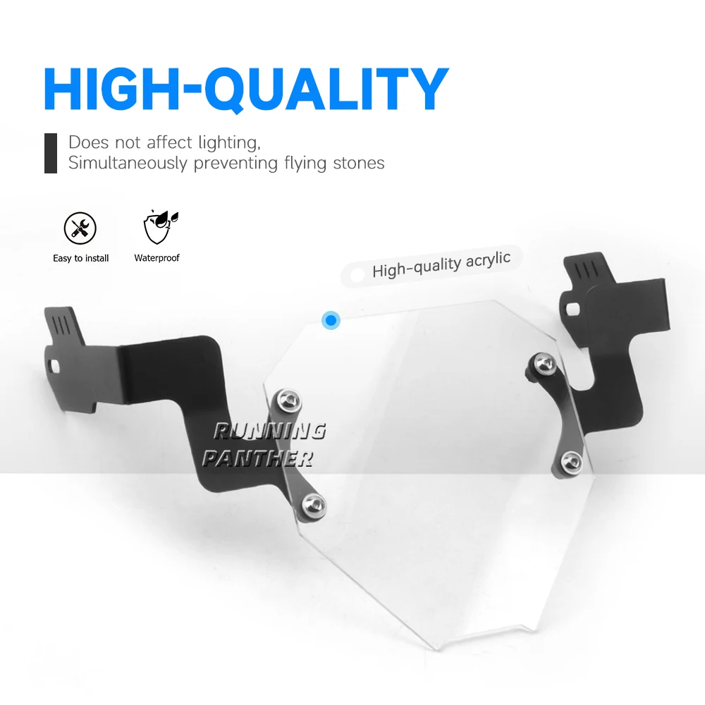 Аксессуары для мотоциклов защита фар акриловые прозрачные чехлы SUZUKI V-STROM 800 DE de