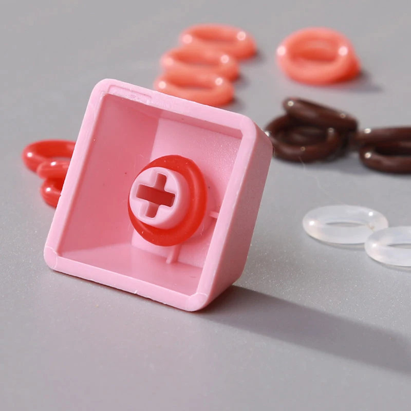 

104PCS MX Switch Rubber Silencing O-rings Switch Dampeners For Cherry MX Keyboard Keyboard accessories