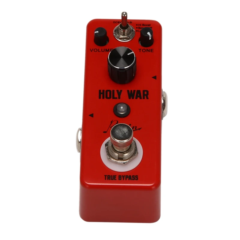 

Lef - 305 Guitar Effects Classical Holy War Heavy Metal Distortion Effects Pedal Three Working Modes True Bypass Design