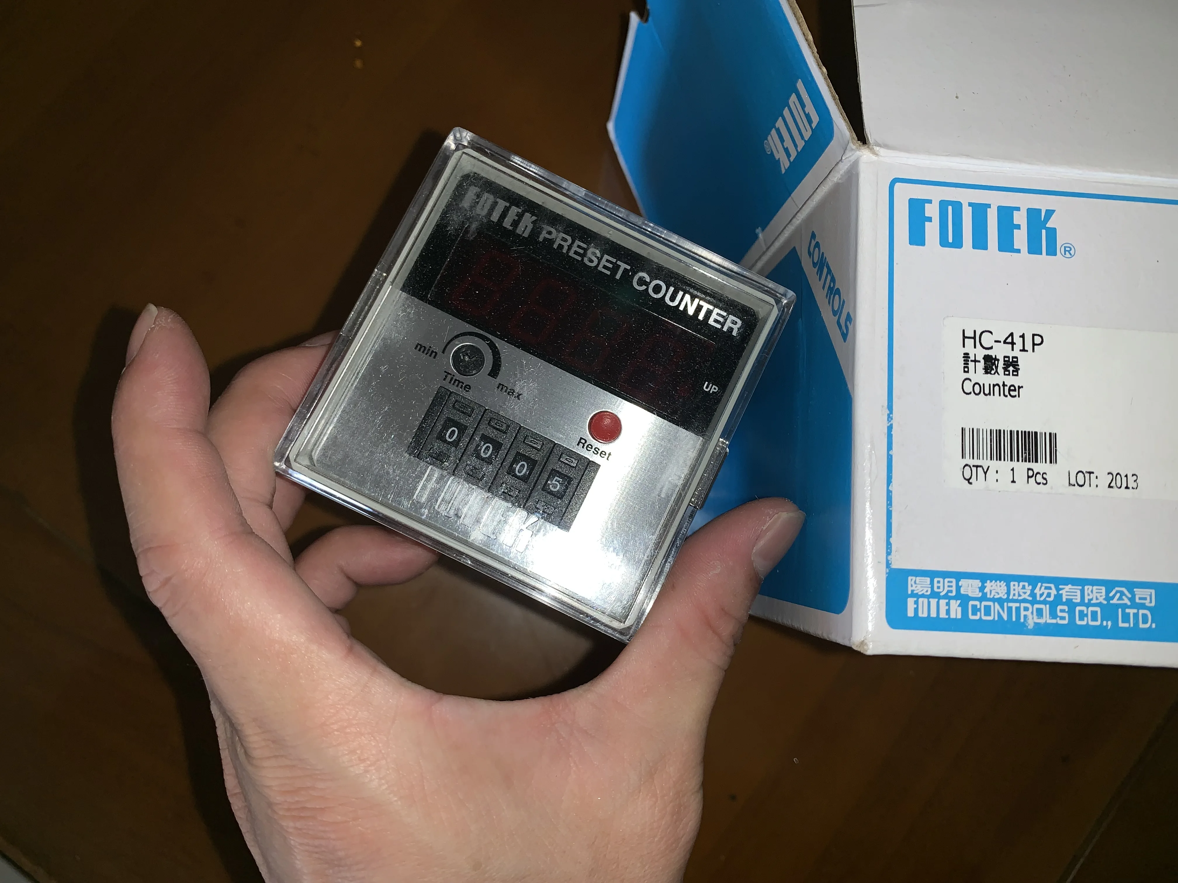 

Тайваньский счетчик FOTEK HC-41P