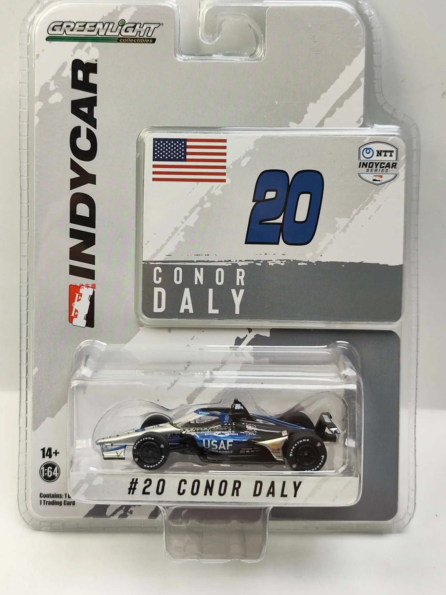 

GREENLIGHT 1:64 2021 INDYCAR #20 Conor Daly F1 Collection of die-casting alloy cart model ornaments gifts