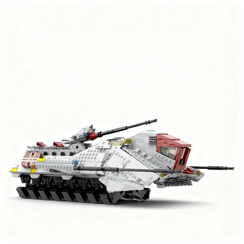 Фото 2060 деталей MOC Star Battle UT-AT, модель транспортного средства для нестабильной местности с артиллерийским вооружением, конструктор, игрушка, подарок на Рождество, архитектурная модель №2