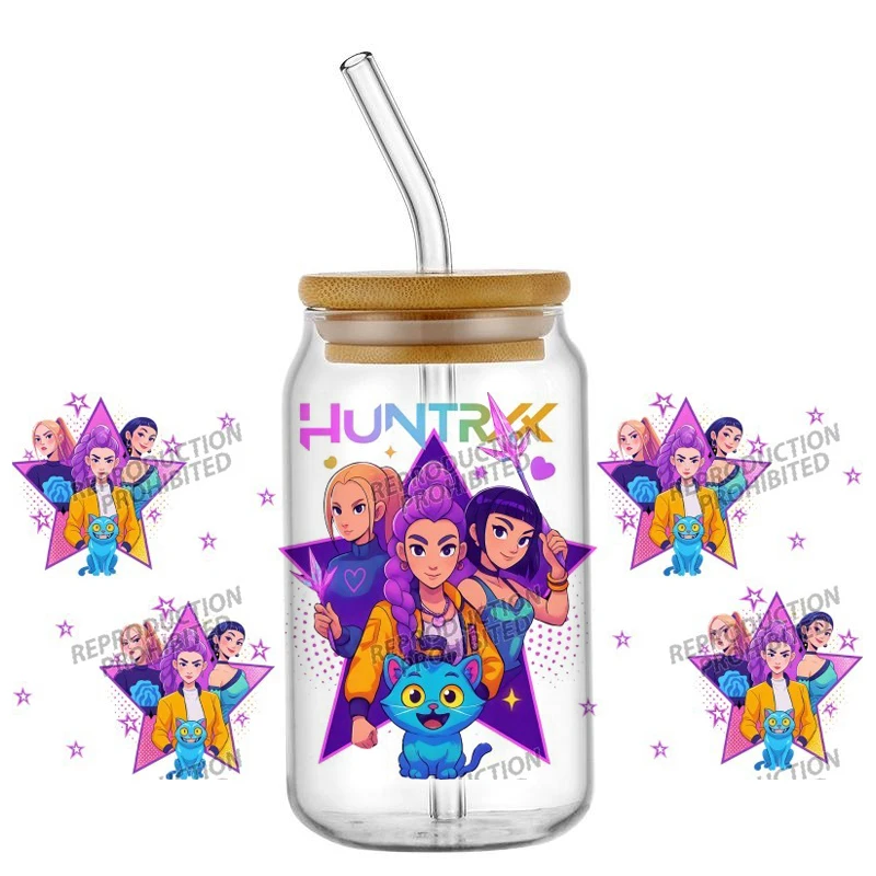 

3D наклейки Miniso Cool KPOP Hunter для чашек