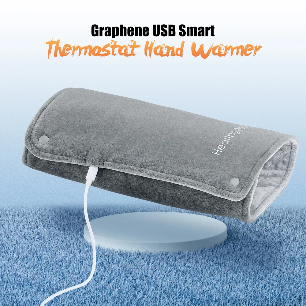 

Electric Heating Pad Washable Usb Heating Pad New Rechargeable Graphene Hand Warmer Girls' Belly Heating Bag Hand Warmer