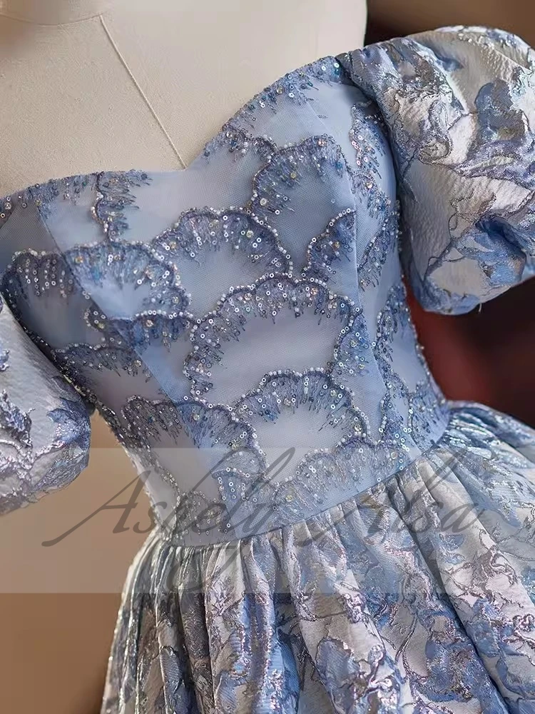 Женское винтажное платье с коротким рукавом пышное длинное для выпускного