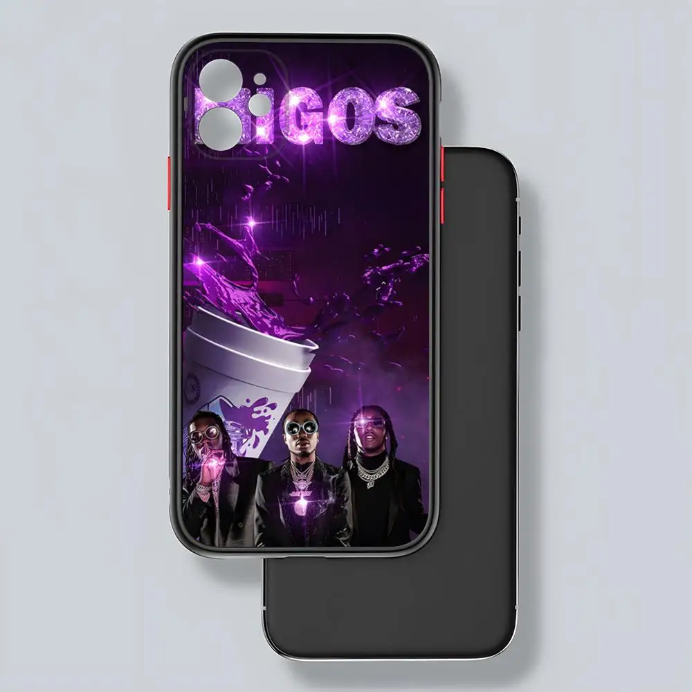 Чехол для телефона M-MiGos Singer Q-QuAvOS матовая прозрачная задняя панель IPhone 16 15 14 13 12 11 Pro