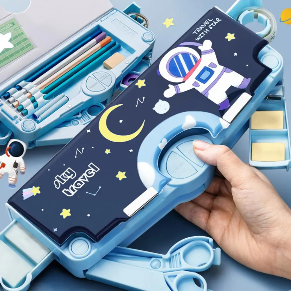 

Пенал школьный в виде астронавта, с номером