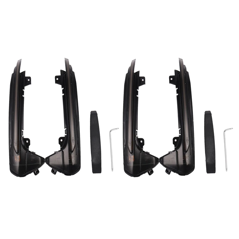 

2X Car LED Dynamic Turn Signal Light Rearview Side Mirror Light Indicator Blinker For Audi A6 RS6 4G C7 7.5 12-18