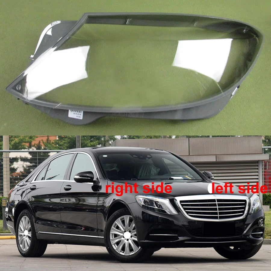 

Headlamp Cover Transparent Lampshade Lens Headlight Shell For Mercedes Benz W222 S320 S400 S500 S600 2014 2015 2016 2017