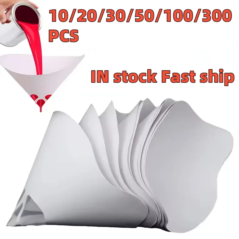 10x19 см автомобильный спрей для краски сетчатый бумажный фильтр очищающая воронка