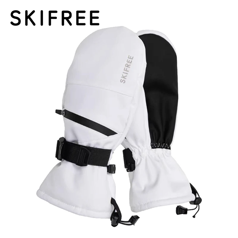 SKIFREE-S3-Зимние лыжные перчатки для взрослых варежки с полной ладонью нескользящие