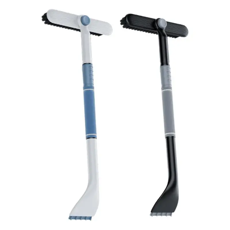 

Скребок для льда, щетка для снега, ручка 33 дюйма, скребок для окон, многофункциональный раздвижной с удобной пеной