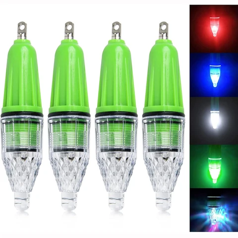 LED VISSERLICHT DEEP DRAP VISSINGLICTEN Waterdichte onderwater flikkering Visverlichting Glow Aas Lure Lamp Viskust