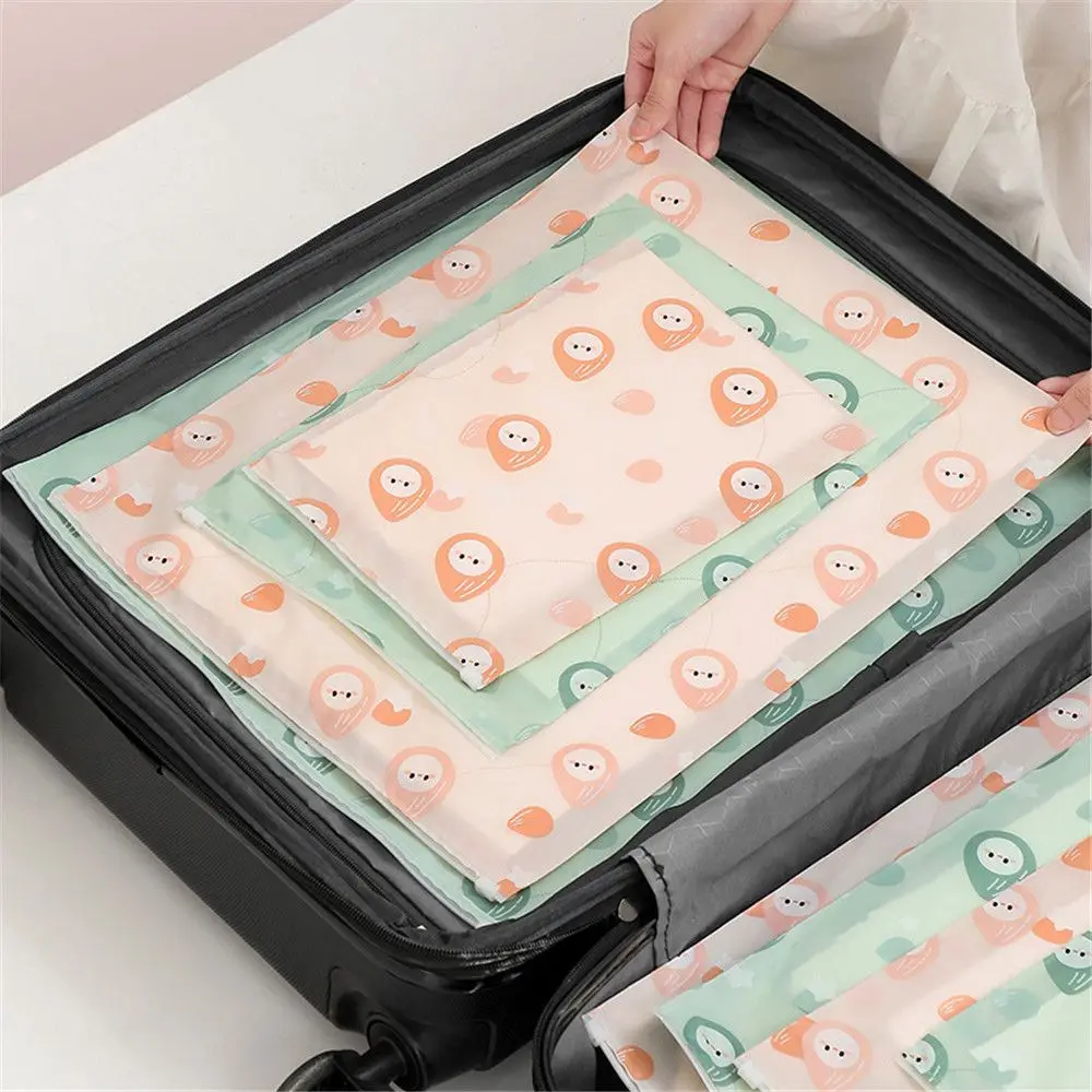 

Cosmetic Transparent Luggage Partition Plastic For Shoes Clothes Zipper Seal Storage Bag Organizer Pouch