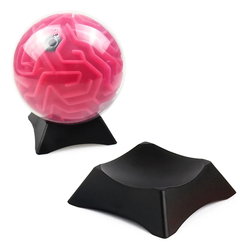 

Board Game Maze Ball Support Base Display Stand Black Mini Ball Stand With A Non-slip Pad