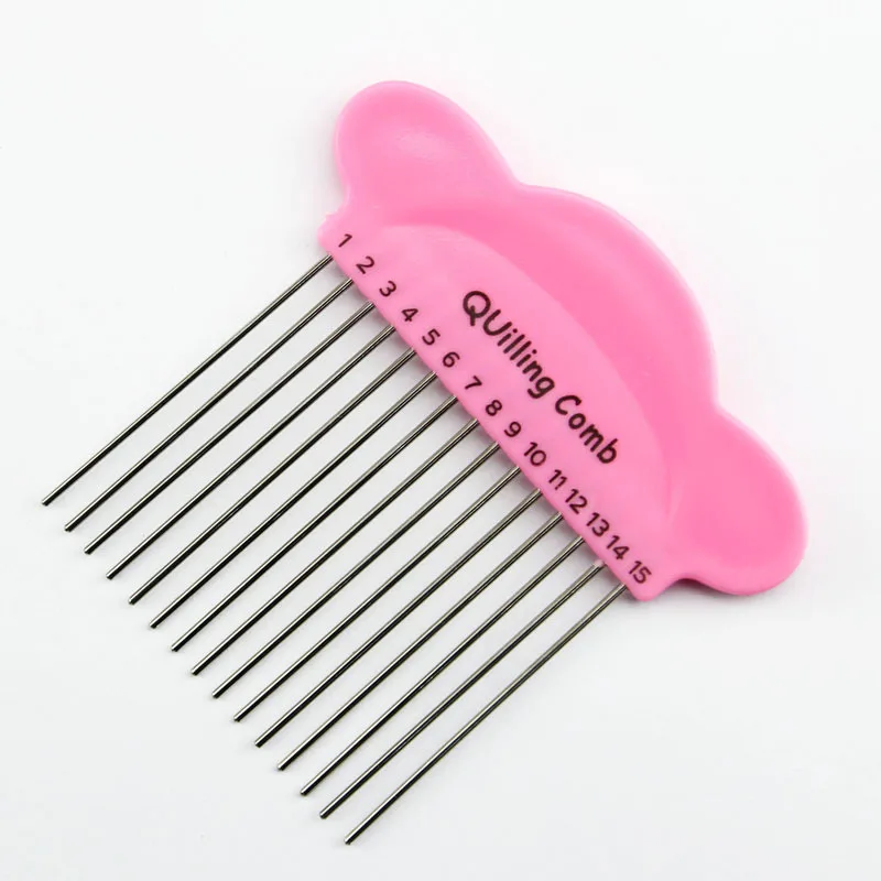 Мультяшная бумага из нержавеющей стали расческа для квиллинга сделай сам