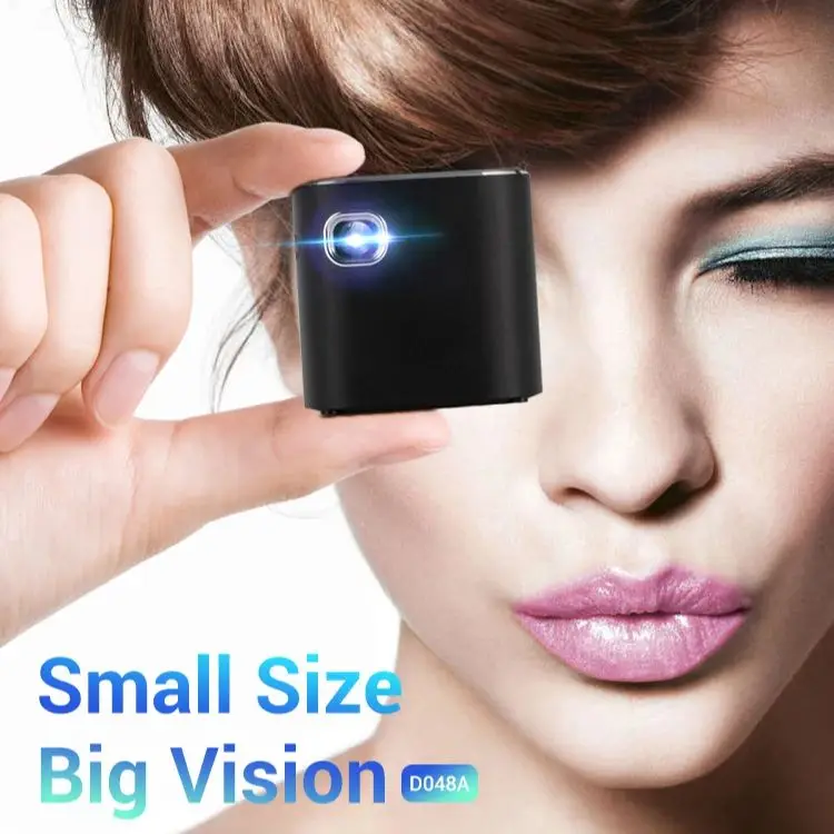 D048A 4K проектор умный портативный и сенсорная панель 100-дюймовый макс. открытый