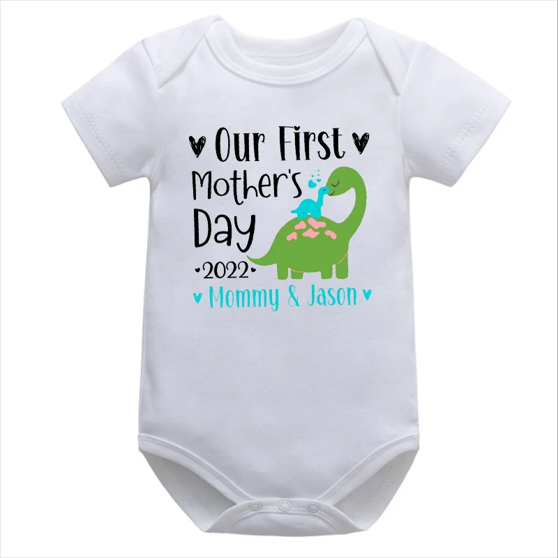 

Personalized Our First Mothers Day Shirt Mommy and Me Dinosaur Matching Shirt New Mom Mothers Day Gift 2022 First Mothers Day M
