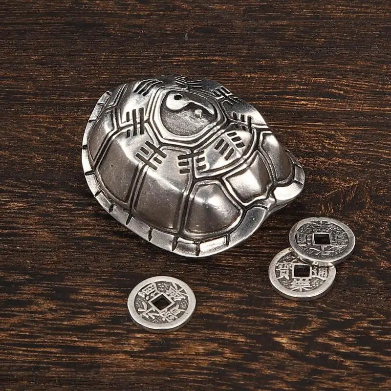 Статуэтка из латуни в виде панциря черепахи, даосские принадлежности, украшение из панциря черепахи с восьмизначным символом Багуа, креативный декор. (art.: 3920d7e652ee4) - 3920d7e652ee4