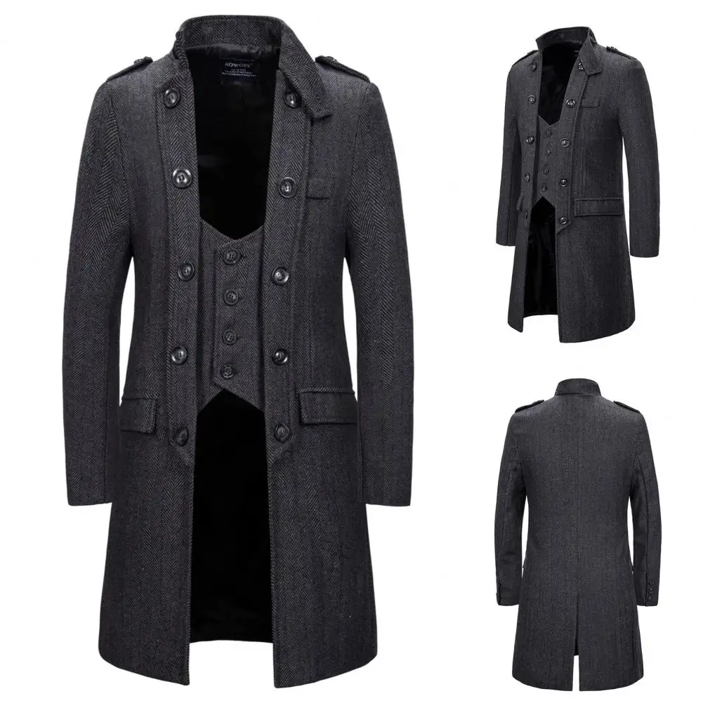 

Мужская непромокаемая ветровка на пуговицах, на осень/зиму