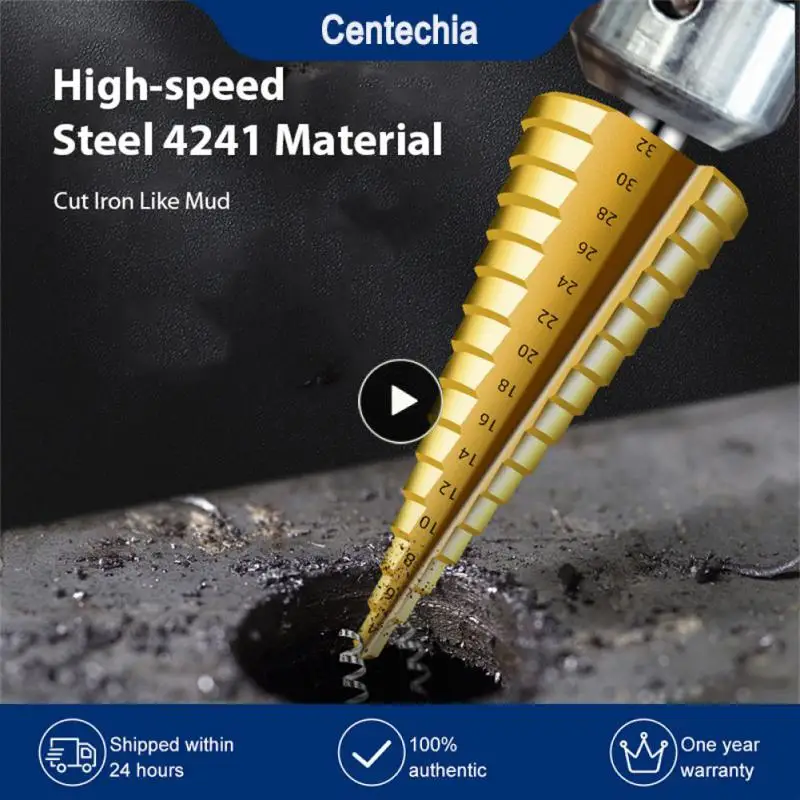 

High Speed Steel Drill Bits /set Two Flute Design Drill Cutter Suitable For Drilling Wood Plastics Steel High Strength