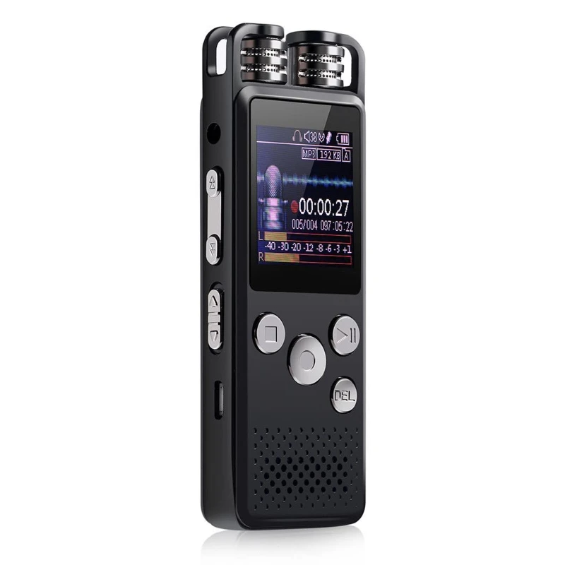 

Voice Activated Digital Voice Recorder USB Pen MP3 WAV Noise Cancellation