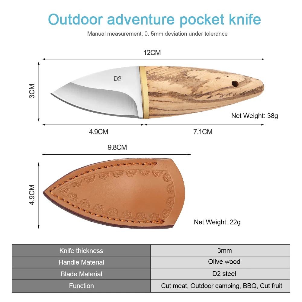 Нож для выживания XITUO с футляром ножи фиксированным клинком улицы нож кемпинга и