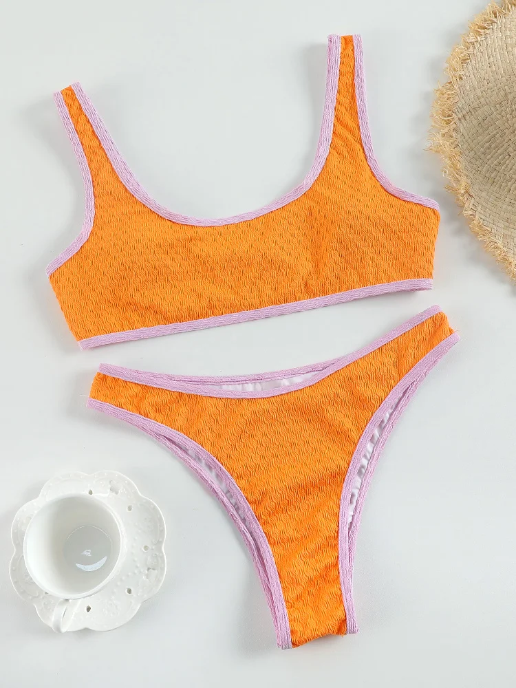 Купальник Miyouj в стиле пэчворк новые костюмы из двух частей сексуальные бикини