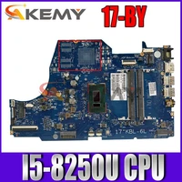 l22736 601 l22736 001 for hp 17 by 17t by laptop motherboard tpn i133 6050a2982701 mb a02 with sr3la i5 8250u ddr4 100 test ok