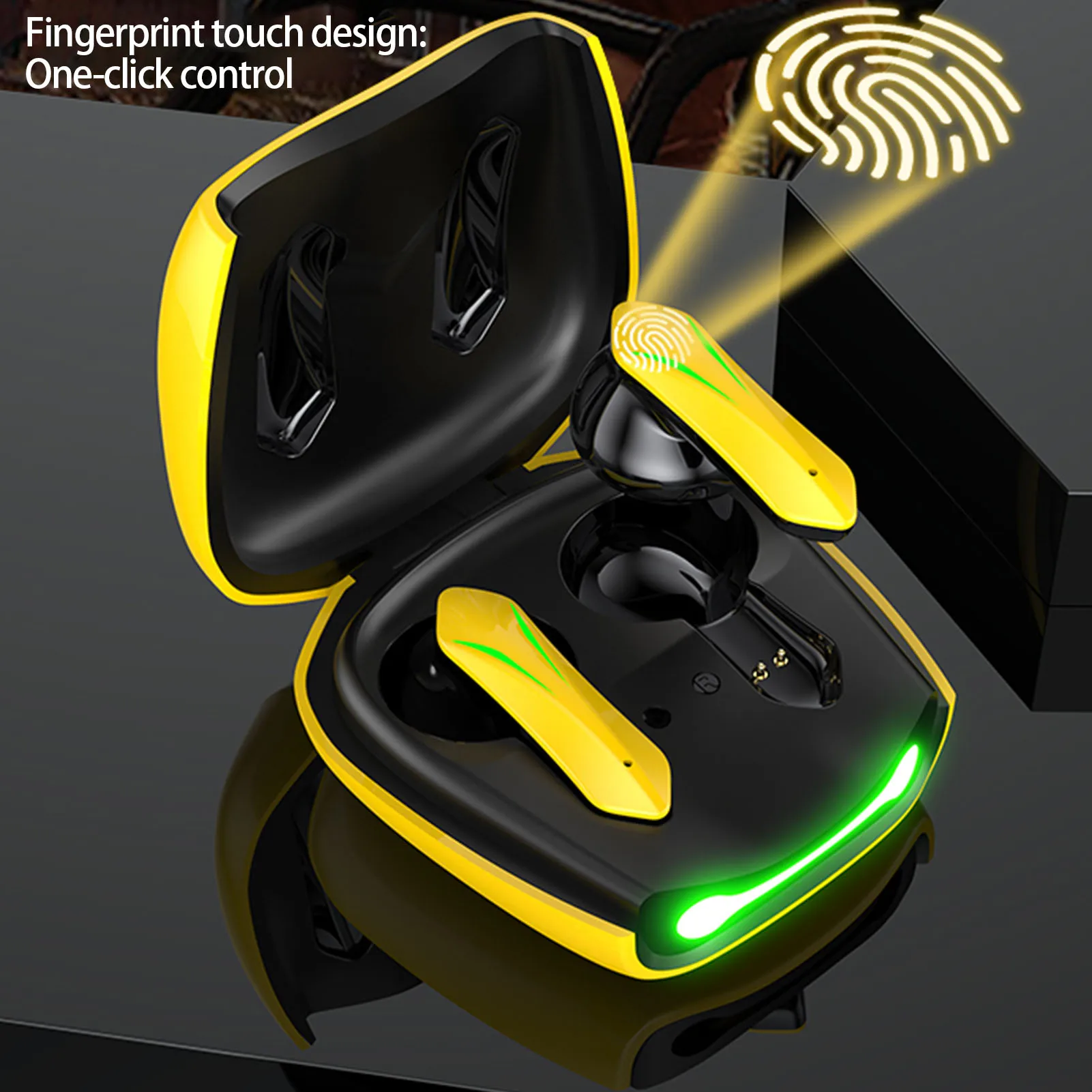 

Wireless Ear Buds 3 Colors In-Ear Headphones Low Latency Noise Canceling Touch Control With Charging Case Wireless Stereo Ear