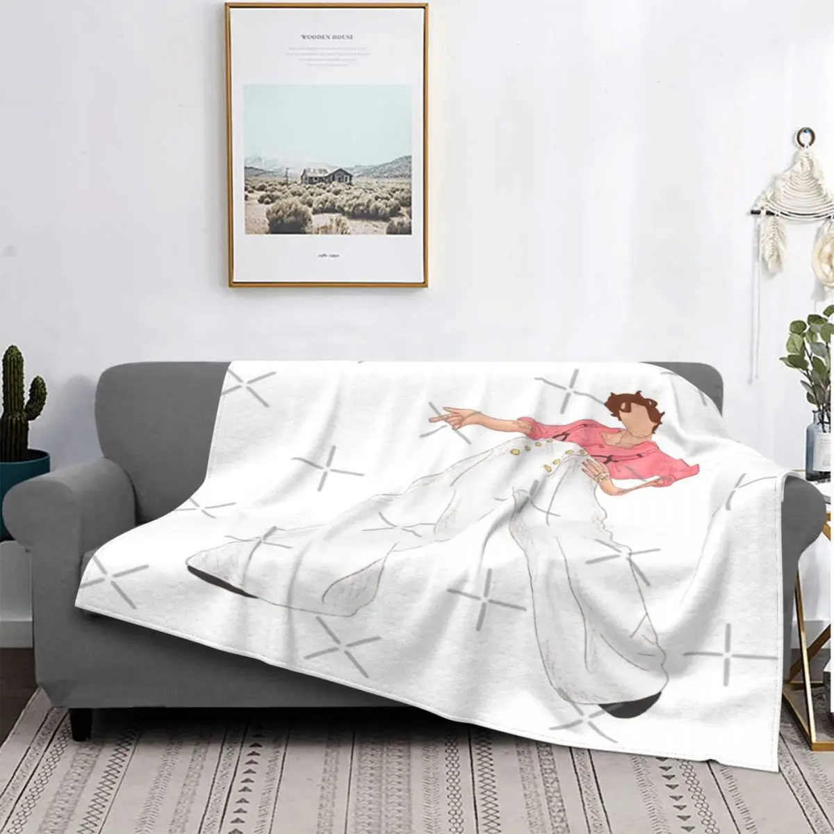 

Manta de muselina de Line fina, edredones a cuadros para cama, 1 manta