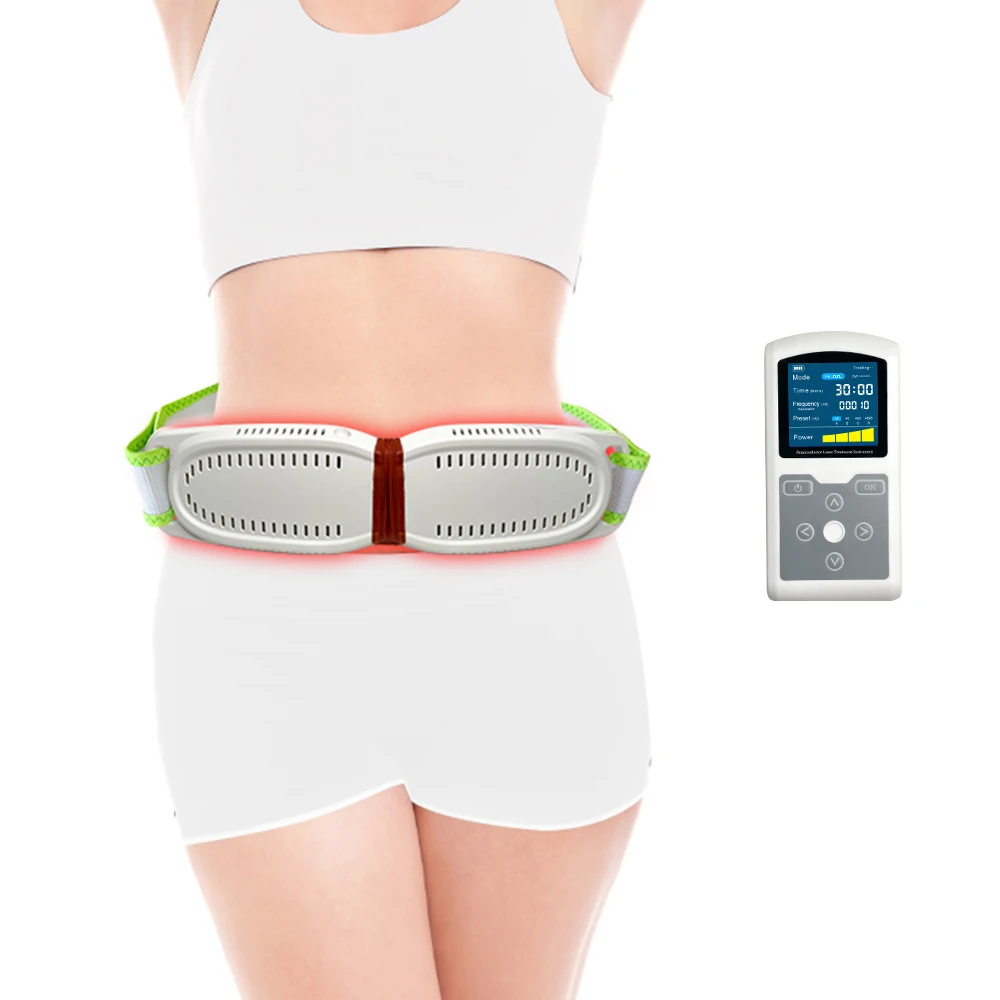 

500mW Wearable 650nm Laser Therapy Chiropractic Waist Belt Back Massage