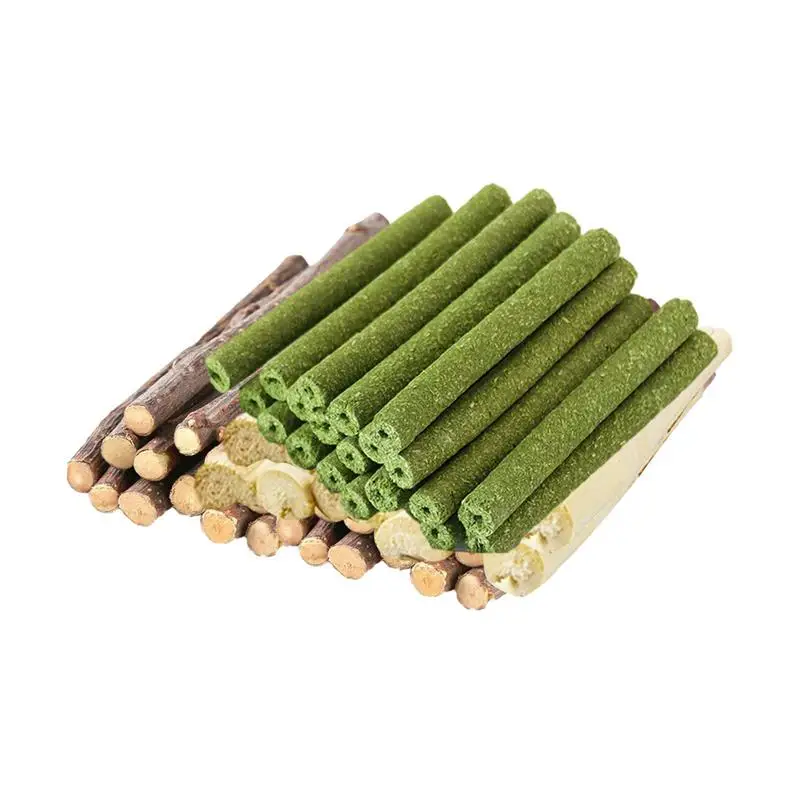 

100/200g Dry Branch Pet Molar Sticks Hamster Gnawing Sweet Bamboo Golden Bear Rabbit Grass Stick Snack Molar Stick