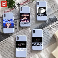 bandai naruto phone case candy color phone case cover for iphone 6 6s 7 8 plus xr x xs 11 12 13 mini pro max