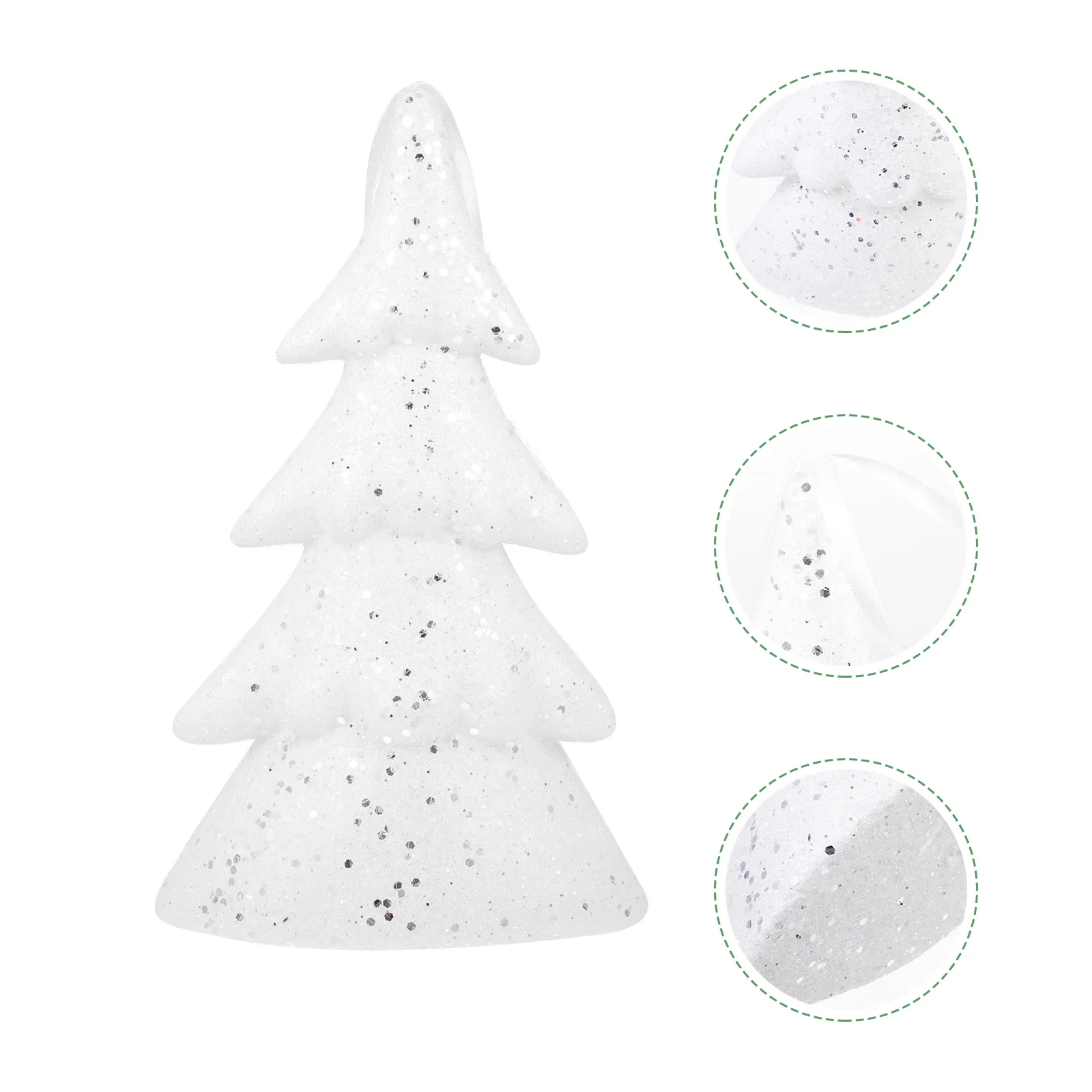 

1Pc Xmas Tree Figurine Holiday Table Christmas Ornament Adornment Decoration Stocking Gift