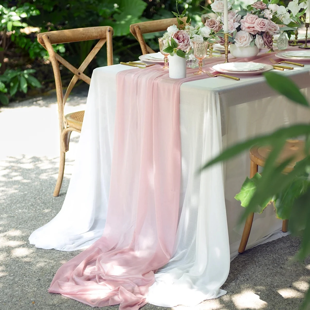 Марлевая скатерть украшение для обеденного стола дома свадьбы дня рождения