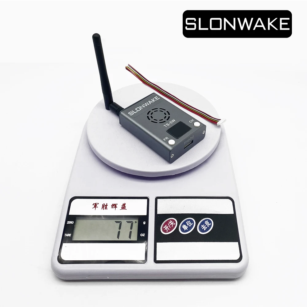 5 8G 5W передатчик широкополосный FM модулятор AV пусковое устройство с Caddx Ratel 2 1200TVL FPV