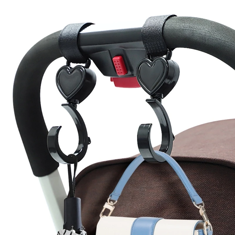 

Крючок для коляски, сумки, крючки для коляски, велосипеда, электровелосипеда, крючки для покупок с вращением на 360 градусов, крючки-Вешалки для коляски X90C, 2 шт.