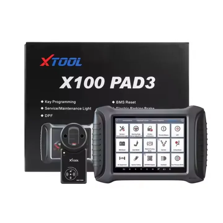 For XTOOL X100 PAD3 Global Version Professional OBD2 Car Diagnostic Active Test Immobilizer Auto Key Programmer Tool