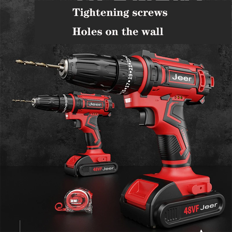 

Дрель-шуруповерт аккумуляторная ударная, 48 В