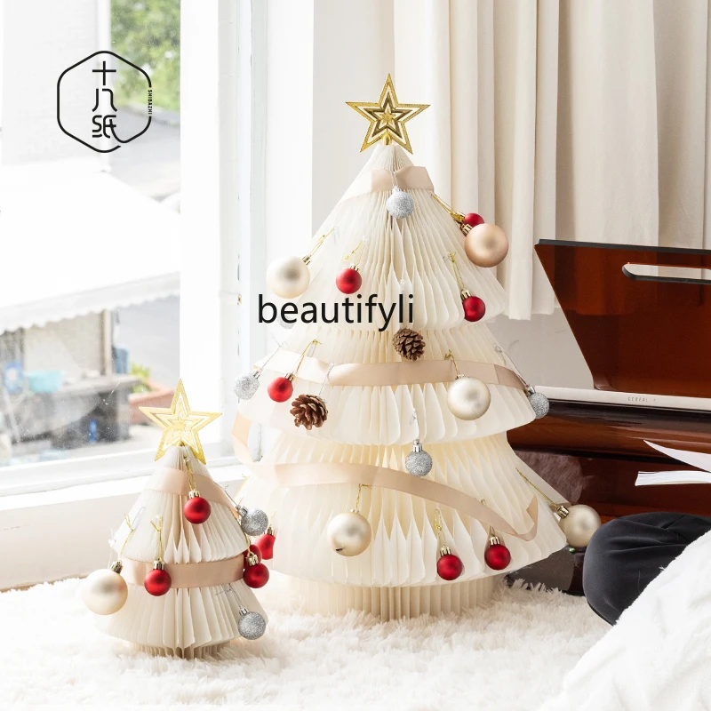 

CXH Mini Package Small Decoration Large and Medium Size Shopping Window Decoration New Year Creative Tree